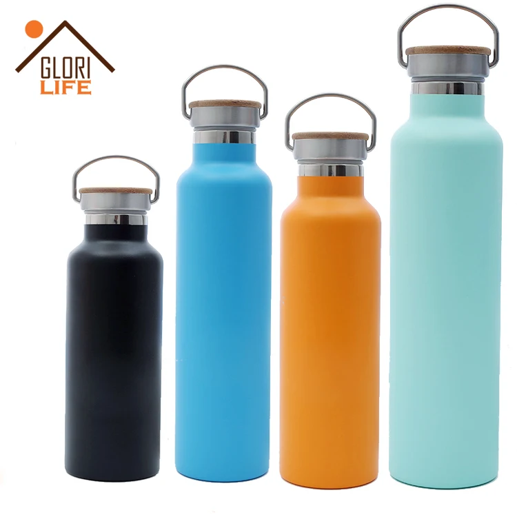 

350ml 500ml 600ml 750ml 1000ml double wall thermos flask hot ice sports drinking vacuum insulated stainless steel water bottle, Customized color