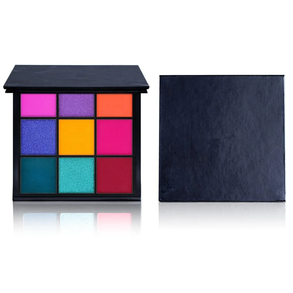 

9 color eye shadow your own logo wholesale eyeshadow palette
