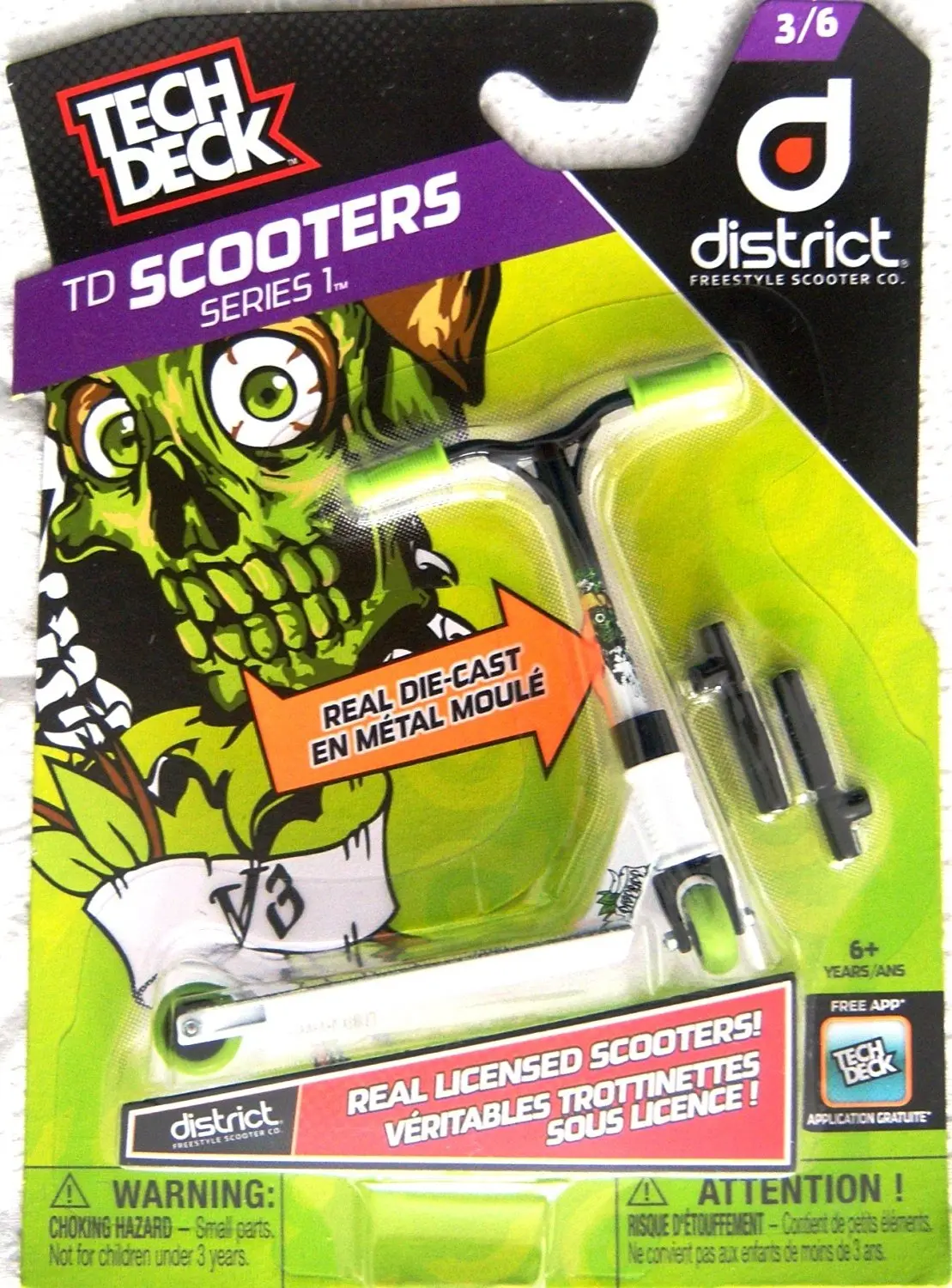 tech deck micro finger scooter