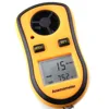 Pocket Size Digital Anemometer Wind chill Air Wind Velocity Speed Temperature Meter Thermometer Bar Graph + Built-in Rotary Vane