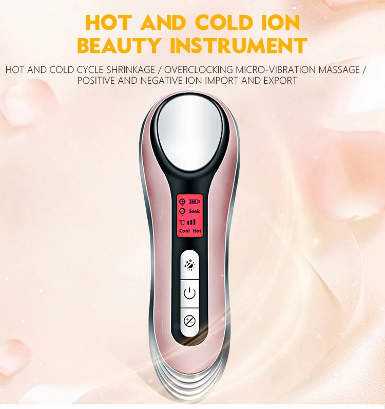 home use galvanic facial machine ultraschall face lift iontophoresis