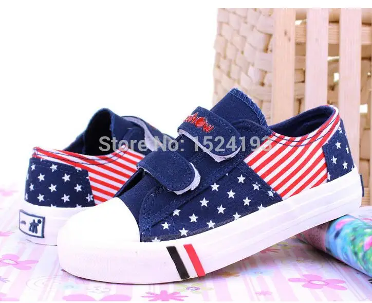 american flag canvas shoes