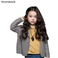 2016 New Design 3 13T Girls Casual Knitted Single Button Sweater Brand European Style Princess Girls