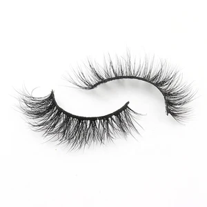 Factory Direct Supply Private Label Eyelashes New Trend 3D Mink Private Label Eyelashes