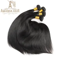 

100% Unprocessed Human Hair Best Quality Brazilian Straight Hair Weaving