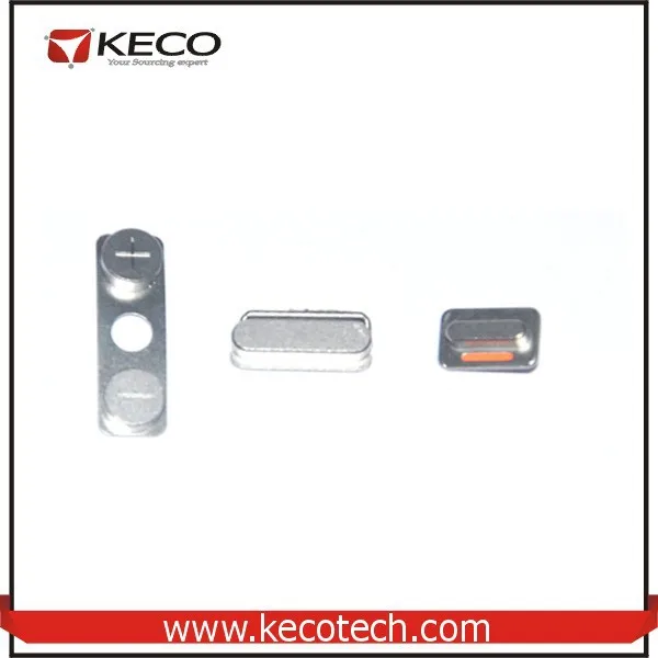 Low cost Power on off button / Volumn Key Button / Mute key for iphone 4s