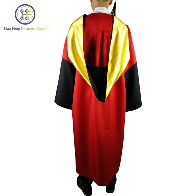 2017 100%polyester Graduation Service College 100% Polyester Gown - Buy ...