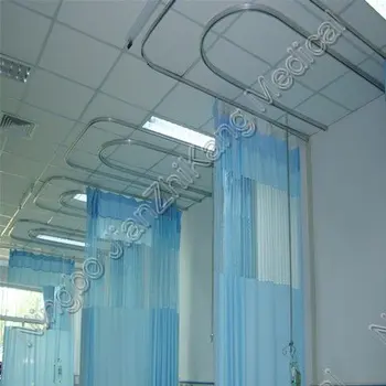 Ceiling Mounted Flexible Aluminium Curtain Rail For Hospital Bed Curtains Buy Solar Aluminum Mounting Rail Ceiling Mounted Curtain Rails Hospital