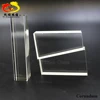 CNC machine process strip-type gem stone synthetic rough customized white sapphire artificial corundum of different shape