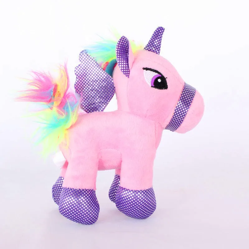Wholesale Unicorn Plush Toy Big Eyes Soft Unicorn Plush For Backpack
