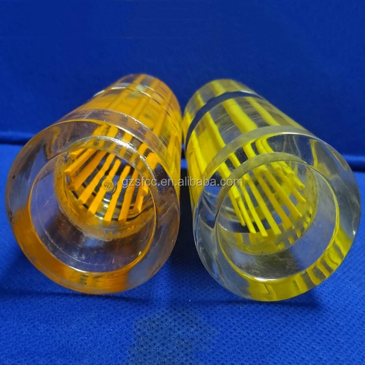 Factory Low Price Translucent Color Threaded Acrylic Tube Buy