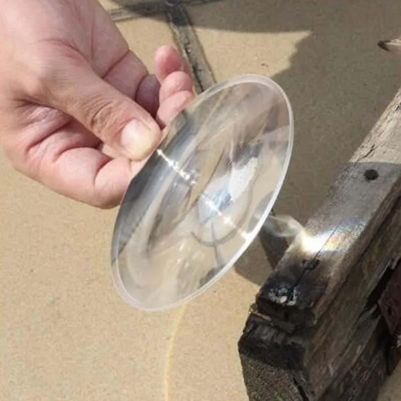 Lentille De Fresnel 250mm PMMA - Pour Projecteur, Solaire Ou Loupe - Focale 1000mm