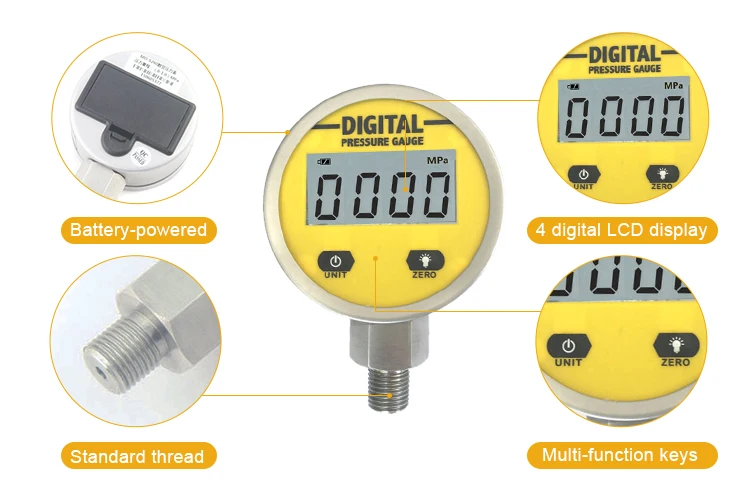 digital co2 pressure gauge