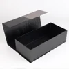 Custom UV process coated paper cardboard printed book shape paper box gift with magnetic lid close