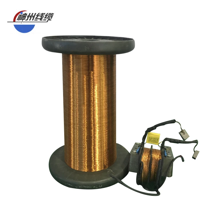 Fil de Cuivre Emaill/é Cuivre Emaill/é Fil Electromagn/étique Inductance Bobine Utilis/ée pour les Transformateurs Inducteurs