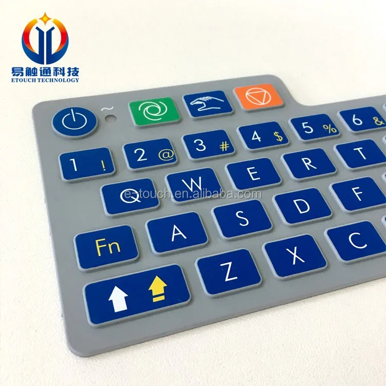 Silicon Rubber Keypad Pcb Membrane Switch Keyboard Buy Pcb Membrane