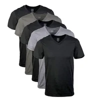 

Custom blank V neck t shirts men's bamboo clothing wholesale