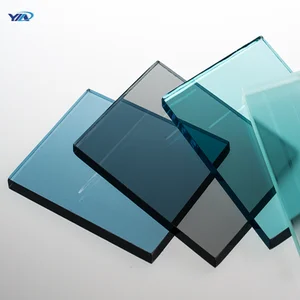 flat reflective glass