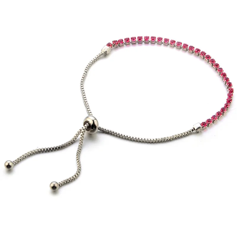 

under 1 dollar lariat adjustable crystal rhinestone bracelet female crystal bracelet girls, Picture