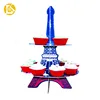 2 levels tier cake stand holder clear round cupcake stand Eiffel Tower wedding cake stand set