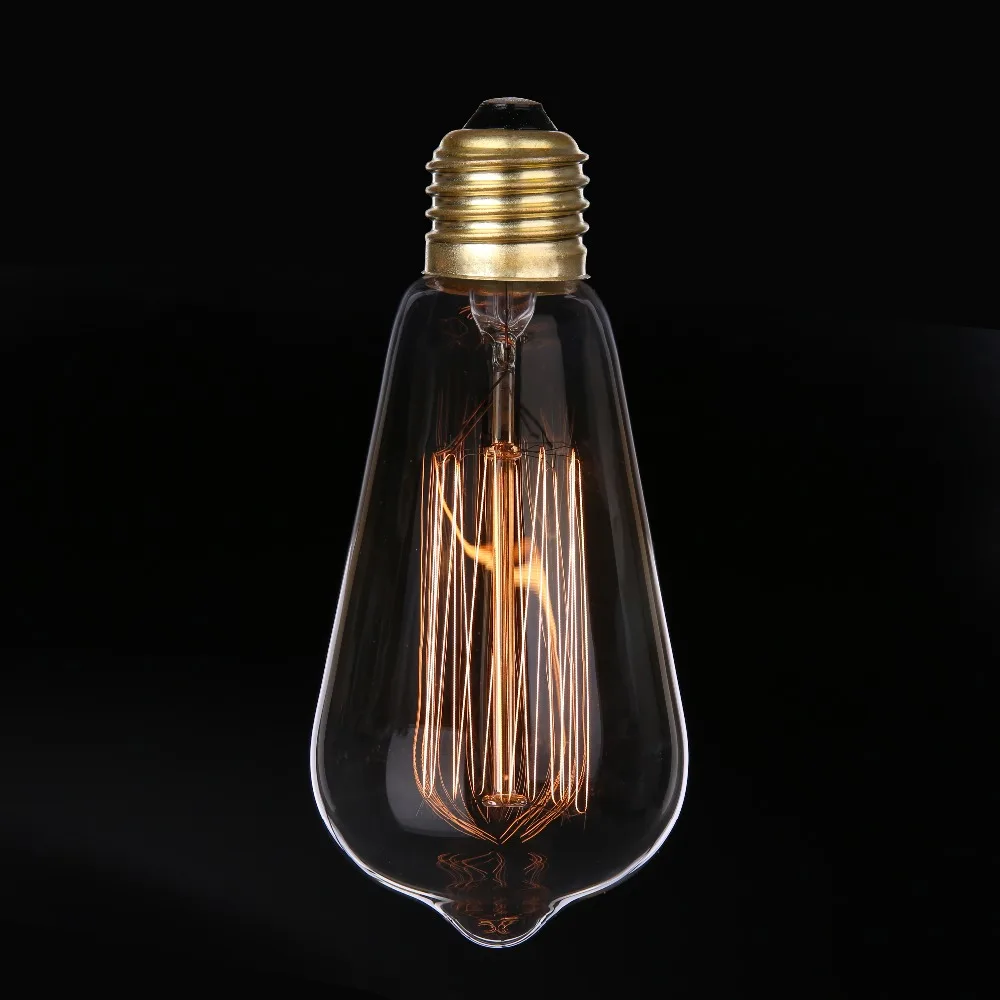 2017 best price 40/60w e27 ST64 vintage edison light bulb manufacturers