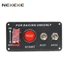 Race Car Ignition Accessory Engine Start Push Button Switch Panel