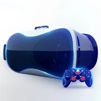 

[Big or small gamepad optional] 3D VR Glasses Box Virtual Reality VR Glasses for Game for P4P PSP Watch Video Gaming