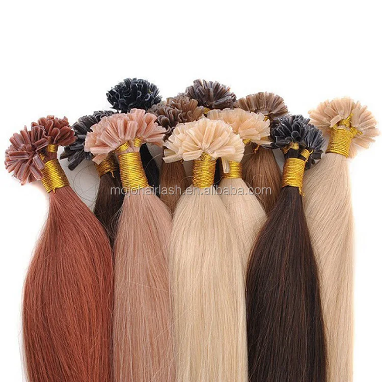 Pre Bonded U V I Flat Tip Hair Extension 1g Strand Pre Bonded Hair 100%  Virgin Cuticle Remy Keratin - Buy Keratin Tip Hair,Pre Bonded Hair Extension ,Hair Extension Product on 