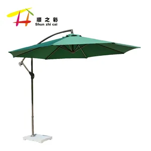 Factory 10 Feet Steel Sun Balinese Parasol Wholesale For Beach Hotel Cafe