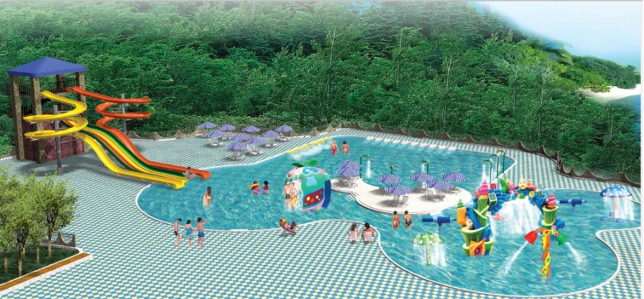 aqua splash for kids aquatic play area