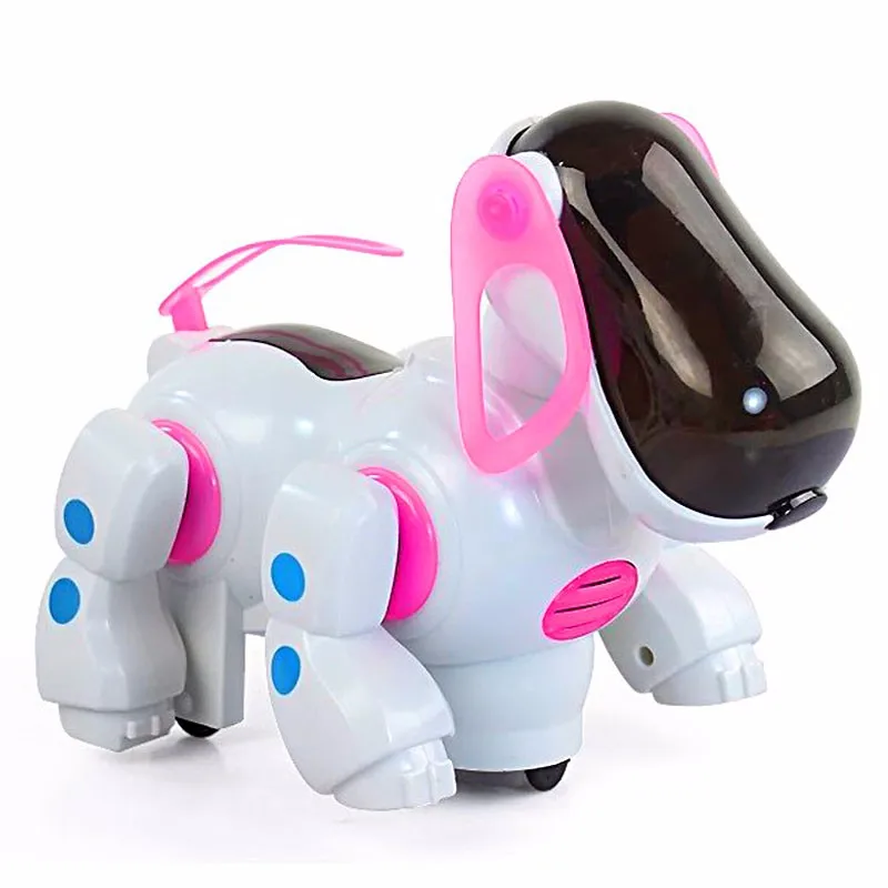 Newest Cartoon Plastic Electric Dog Electric Walking Dog Toy For Kids