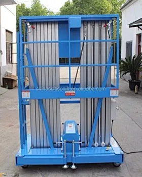  Hidrolik Aluminium Tangga Portable Man Lift Naik Tinggi 