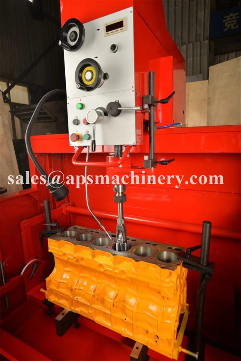 Vertical Hydraulic Head Cylinder Honing Machine Model THM170 Products