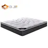 Dijin springwell luxury latex memory foam super single bed used bamboo pillow top pocket spring mattress with good quality