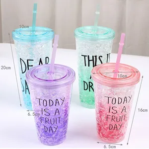 Image of Hot Sale 450ml Double Wall Plastic Cup,Tube Cup Japan,Water Bottle