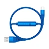 1m 1.5m 2m Braided 5A Fast Charging USB 3.0 To USB 3.1 Type C Cable with Timer Switch