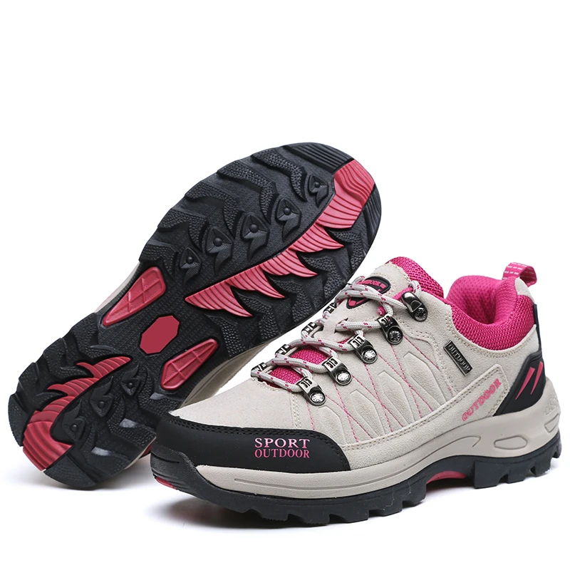 

Unisex Ankle Support Waterproof low top Non-Slip Outdoor Hiking Boots, As the picture or customized