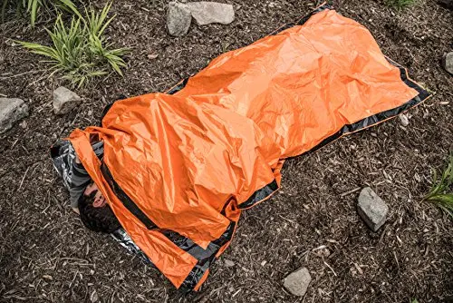 
Outdoor Body Heat Retention thermal emergency sleeping bag 