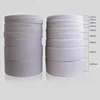 Sew on white nylon strap hook and loop roll
