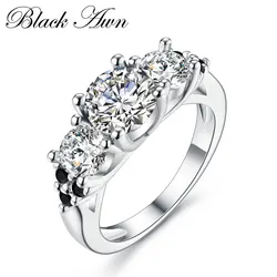 [BLACK AWN] Neo-Gothic 4.5g 925 Sterling Silver Je