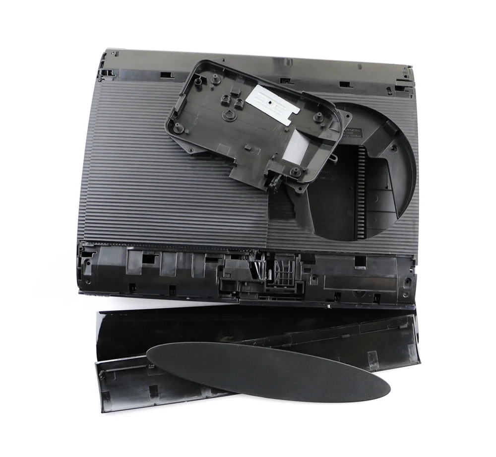 

For PS3 Super Slim Shell Housing Case Shell Replacement For PS3 Super Slim 4000 4xxx Console black color