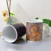 Guangdong magic ceramic sublimation water cup customization change color
