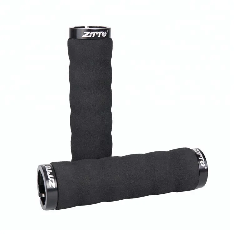 

ZTTO Comfortable Sponge Shock-Proof Anti-Slip Handlebar Grips AG-30 for Mountain Bike Road Bicycle with Bar Plug, Please see the pictures