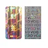 Custom vinyl void stickers, white void sticker labels, warranty seal sticker void if tampered