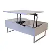 Dreamve Easy Carry Folding Table Set Adjustable Height Furniture Functional