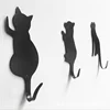 UCHOME Animal Sticky Wall Hook Stock Small Order Creative Household Cute Cat Fridge Sticker Silicone Cat Tail Hook