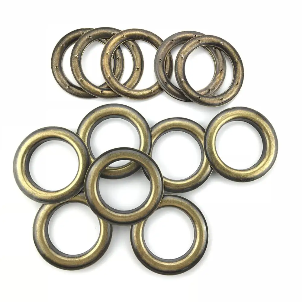 

Manufacturer's direct sale 40mm curtain metal eyelet rings curtain tape eyelets