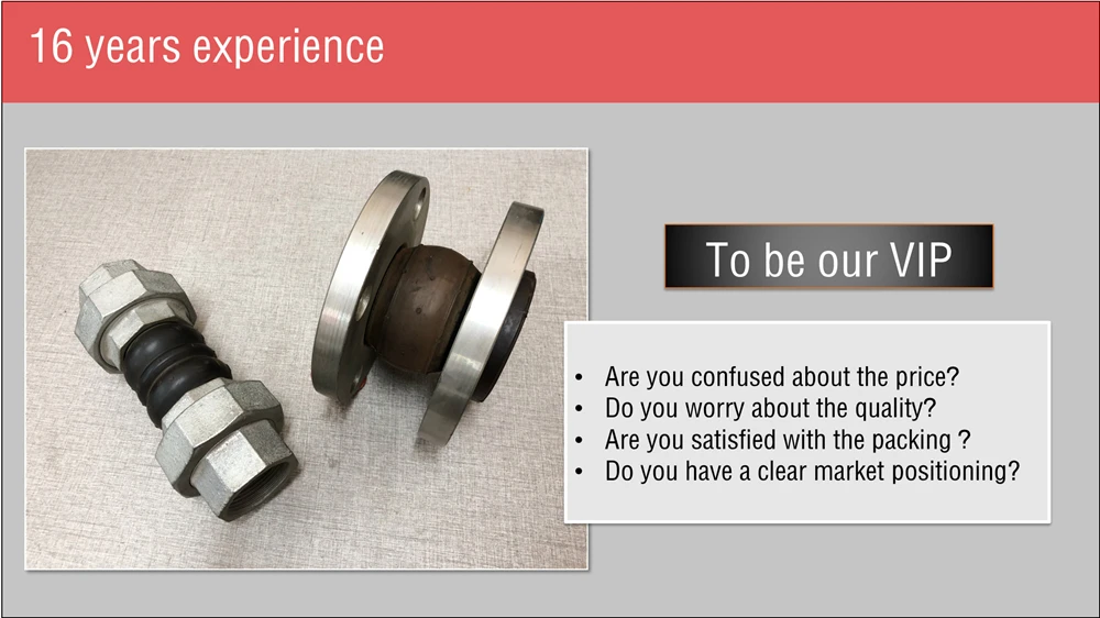 big size flexible flanged flexible steel flexible joint