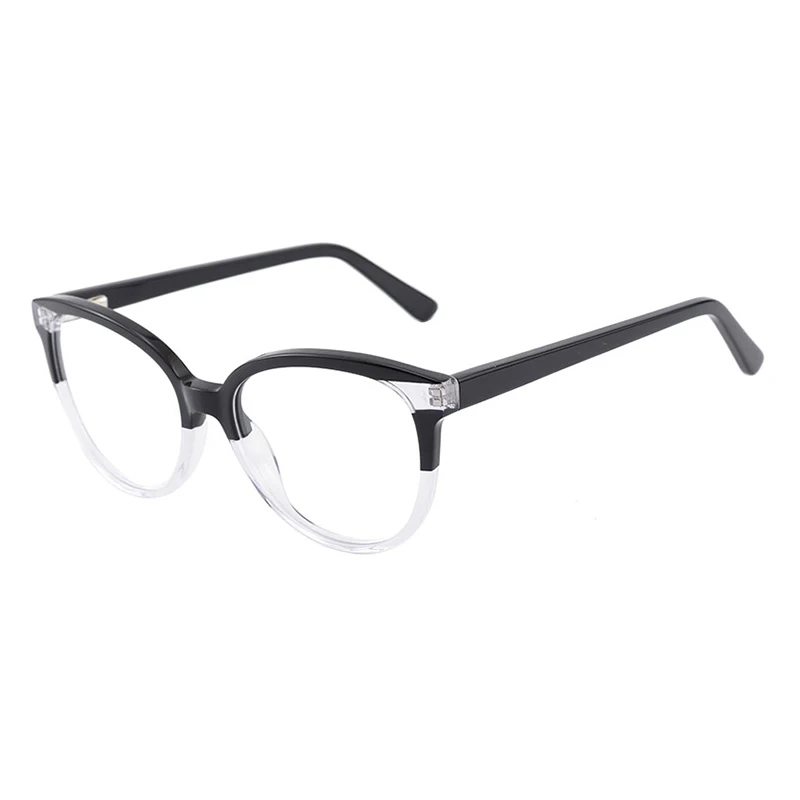

Fashion Glasses Fancy Color Lamination Various Color Glasses, Black/crystal
