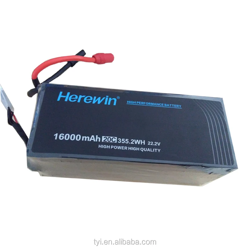 

Herewin 16000Mah 6s 22.2v agriculture uav drone cell battery crop drone battery